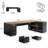 85.8" L-Shaped Executive Desk-112014208