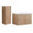 30" Modular Wall-Mounted Bathroom Vanity with Sink, Side Cabinet, and Soft-Close Doors