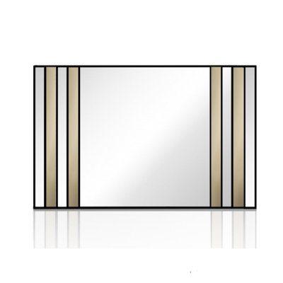 Fehzaan Miami Bronze Wall Mirror