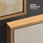 «Warm Neutral Aged Wall Surface Abstract encadrée»-1798078136-1798078138