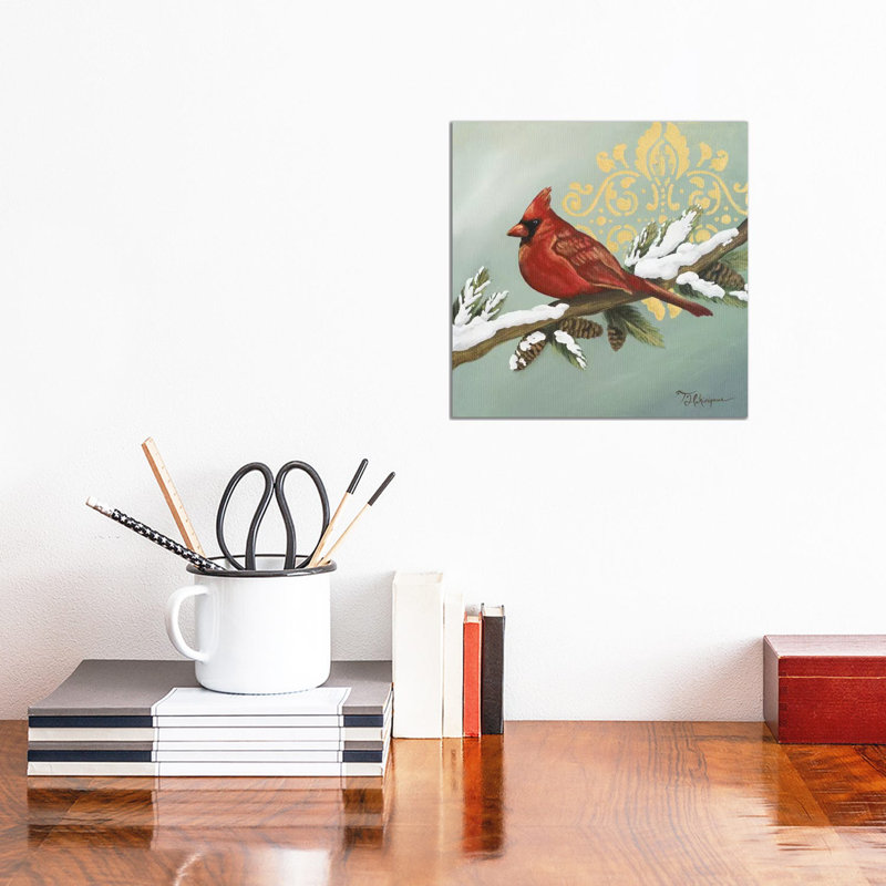 Winter Bird II, 30.48 cm H x 30.48 cm W