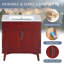 Ensemble de meuble-lavabo avec lavabo, armoire combinée et armoire de rangement pour salle de bain