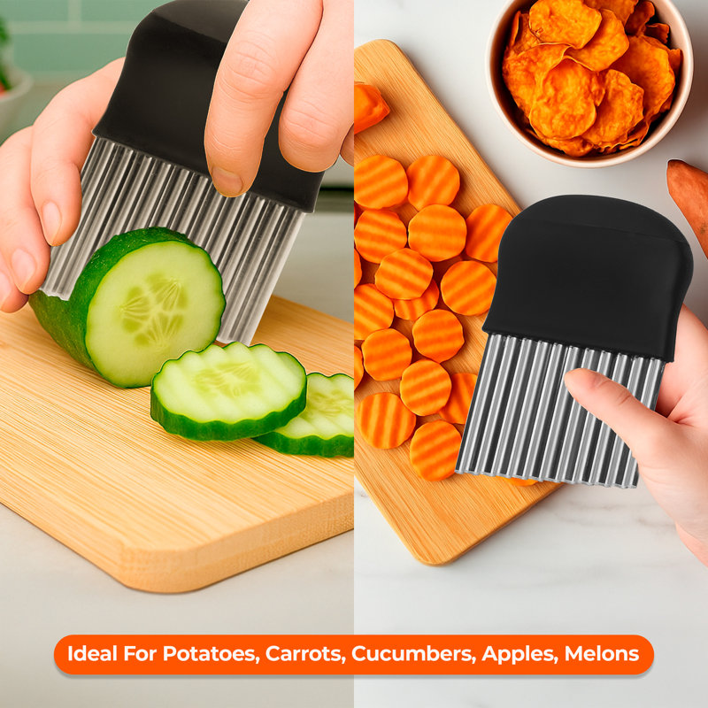 Innoteck Essentials Stainless Steel French Fry Cutter