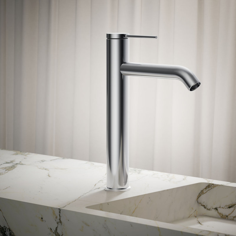 Robinet de lavabo de salle de bain monocommande Composants, Polished Chrome
