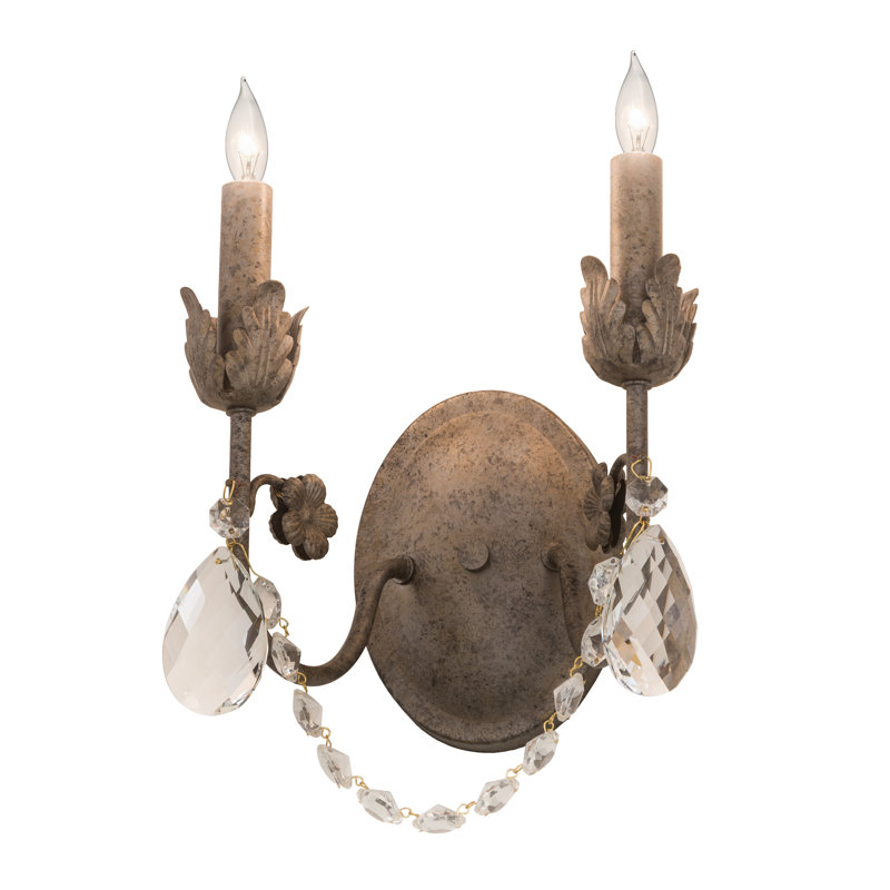 Antonia 2 - Light Candle Wall Light, Corinth