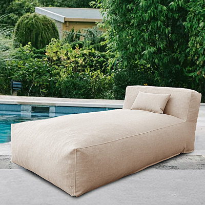 Ebern Designs Adeen Outdoor Olefin Chaise Lounge | Wayfair