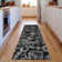 Premium Machine Washable Prisco Black Rug