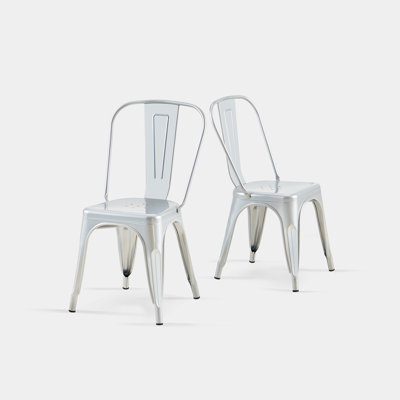 Kalya 18'' H Metal Stacking Side Chair
