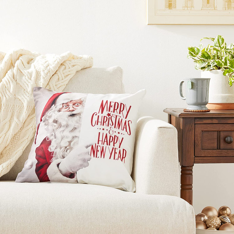  Housse de coussin en polyester, Polyester/ Bourre en polyester