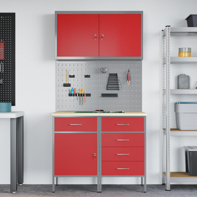 Work Cabinet with Drawer