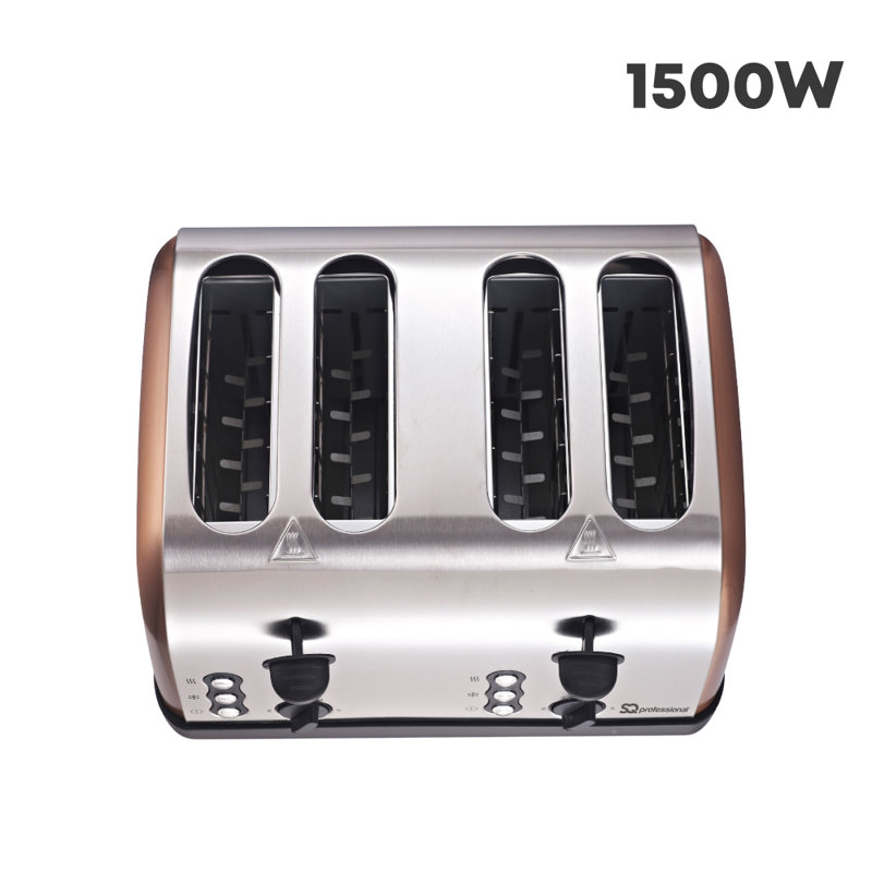 Sq Professional Gems 4 Slice Toaster, Copper