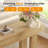 63" Narrow Rustic Sofa Table and Entryway Console in Deep Wood Grain-487469937