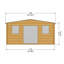 Hertfordshire 16 x 14 Ft. Tongue and Groove Log Cabin-412505832