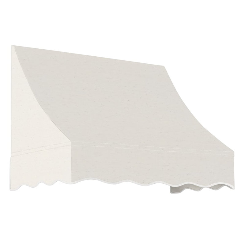 Awntech Nantucket Acrylic Fabric Fixed Awning, 44" H x 40.5" W x 36" D, Burlap Sack