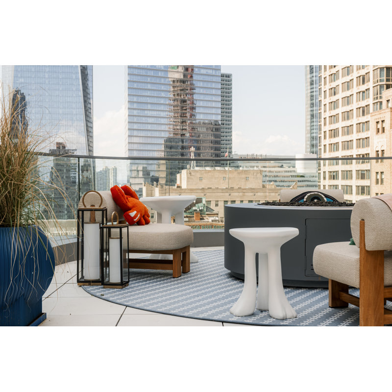 GARETH Rechargeable Table Lamp, 29" H x 8" W x 8" D
