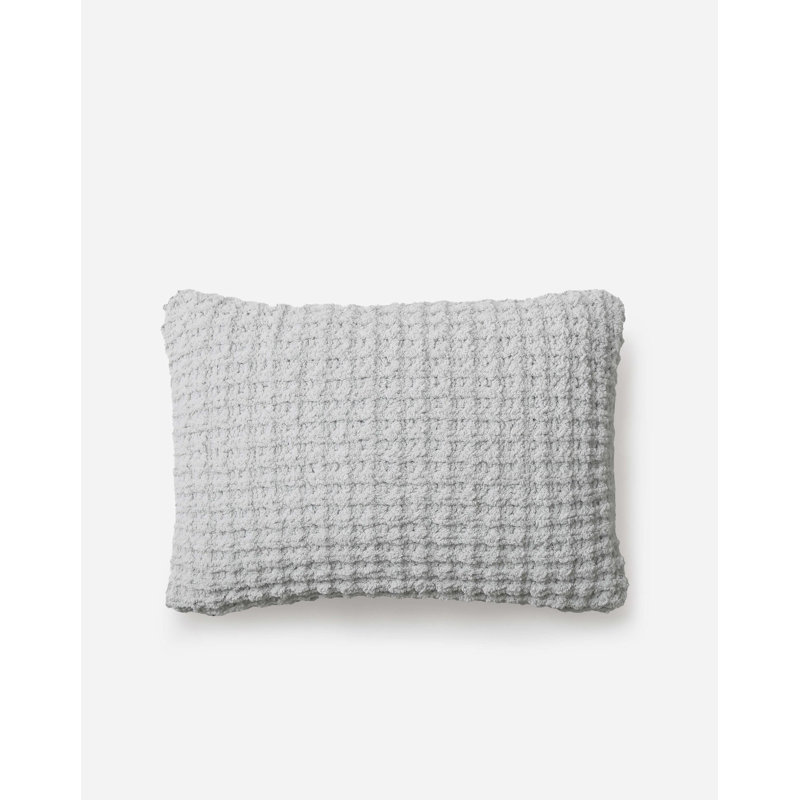 Snug Lumbar Pillow Cover & Insert, Cloud Gray