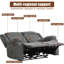Fauteuil inclinable de cinéma maison en chenille de 58 po de largeur-2116469032