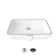 STYLISH Horizon Ritzy 20-3/8"L White Rectangular Undermount Bathroom Sink