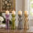 6.7'' H Glass Tabletop Tealight Holder