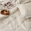 Ensembles de literie en velours luxueux, champagne simple / simple TG pour chambre à coucher moderne