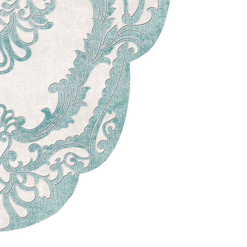 Ensemble de tapis de bain 2 pièces Hegwood, Bleu