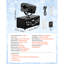 Machine à neige oscillante sans fil 1200W