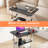 Height Adjustable Laptop Desk with Wheels