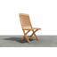 Folding Teak Patio Dining Chair
