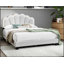 Lit luxueux avec revêtement moelleux et structure durable, parfait pour un sommeil élégant et confortable-1320970550