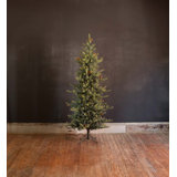 Lighted Artificial Spruce Christmas Tree