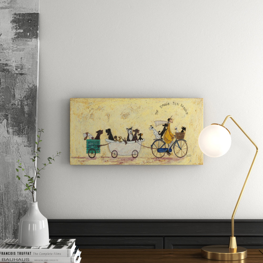 The Doggie Taxi Service by Sam Toft - Art Print