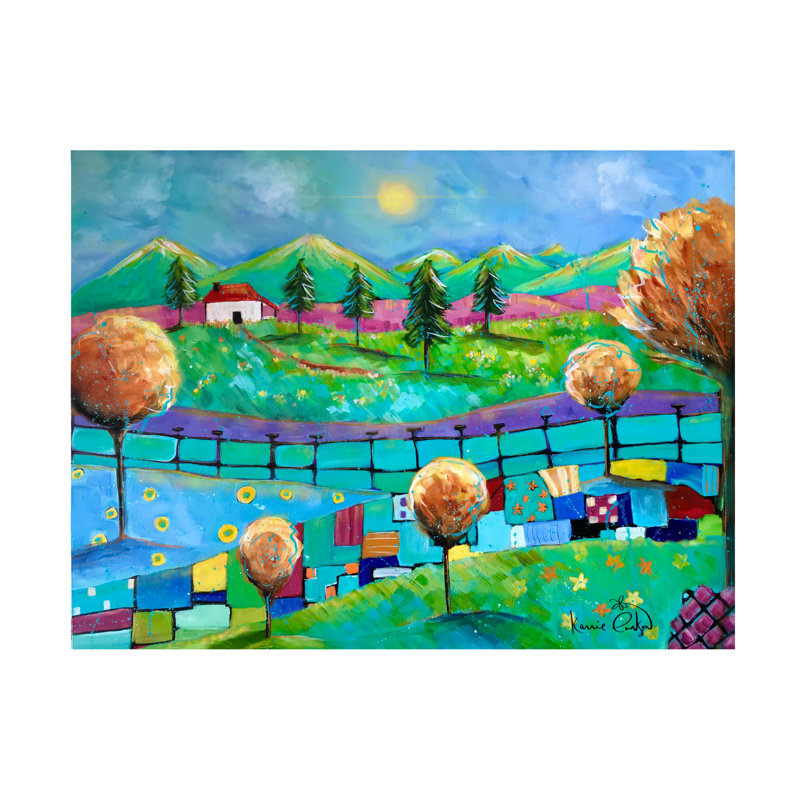 Art sur toile Karrie Evenson, H 35 po x l 47 po