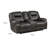 Erisha Upholstered 75 " Microfiber / Microsuede Loveseat Reclining