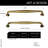7 9/16" Centre To Centre Sturdy Bar Pull Multipack-105631324