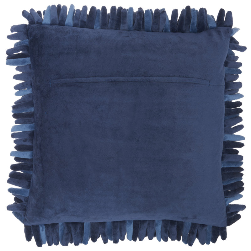  Housse de coussin carré et insert, Bleu marine