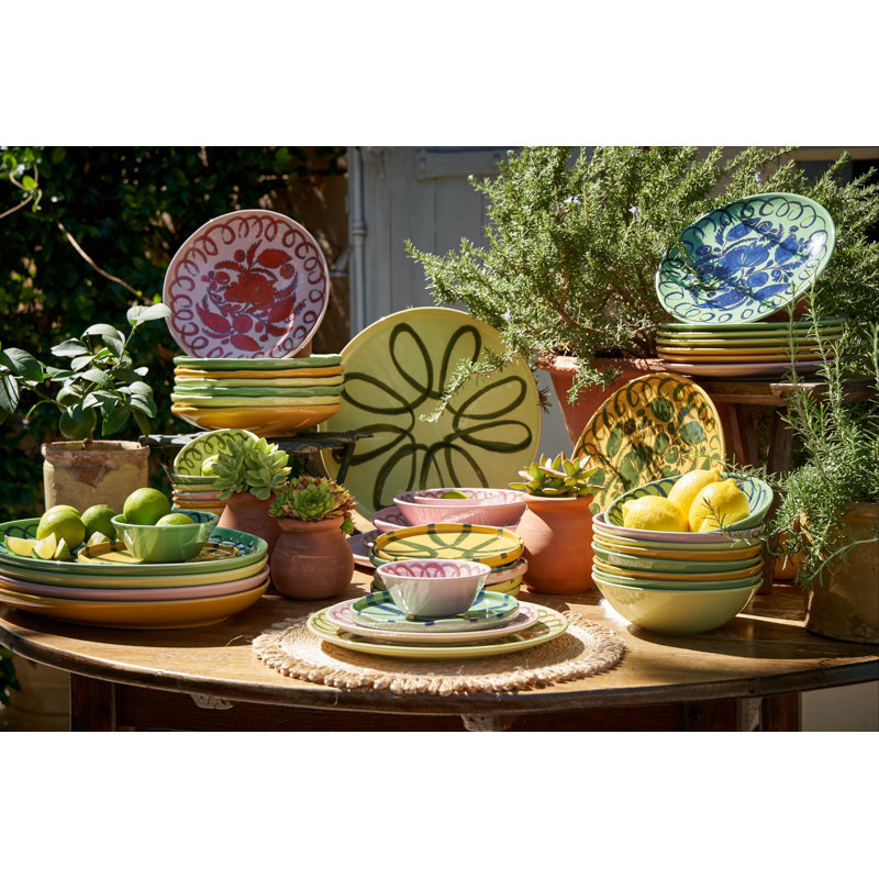 Amalfi Dinner Plate - 10.6", Mustard