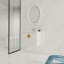 Meuble-lavabo simple 23,8 po avec plateau en céramique Haleh
