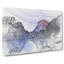 Lake In Yosemite National Park In Abstract - Wrapped Canvas Print-55307853