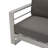 Caggiano 76.25'' Wide Straight Aluminum Patio Sofa with Cushions-1450285300