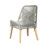 Chaskel Upholstered Mahogany Side Chair-211098452
