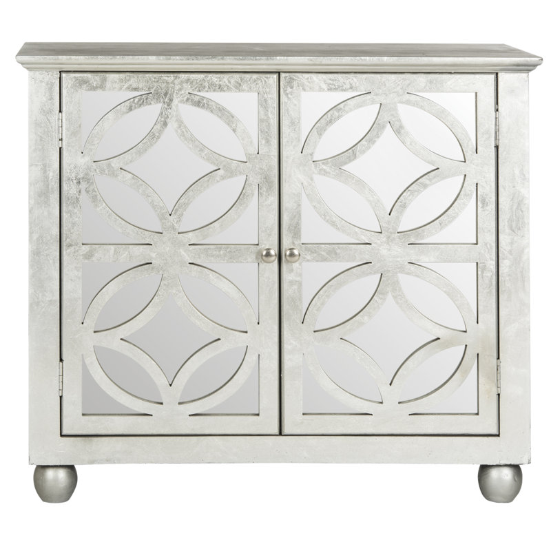 Accent Cabinet, Silver