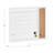 Thomas Martha Stewart Magnetic Dry Erase Monthly Calendar and Cork Board Combo with Included Marker, Magnets-89798293