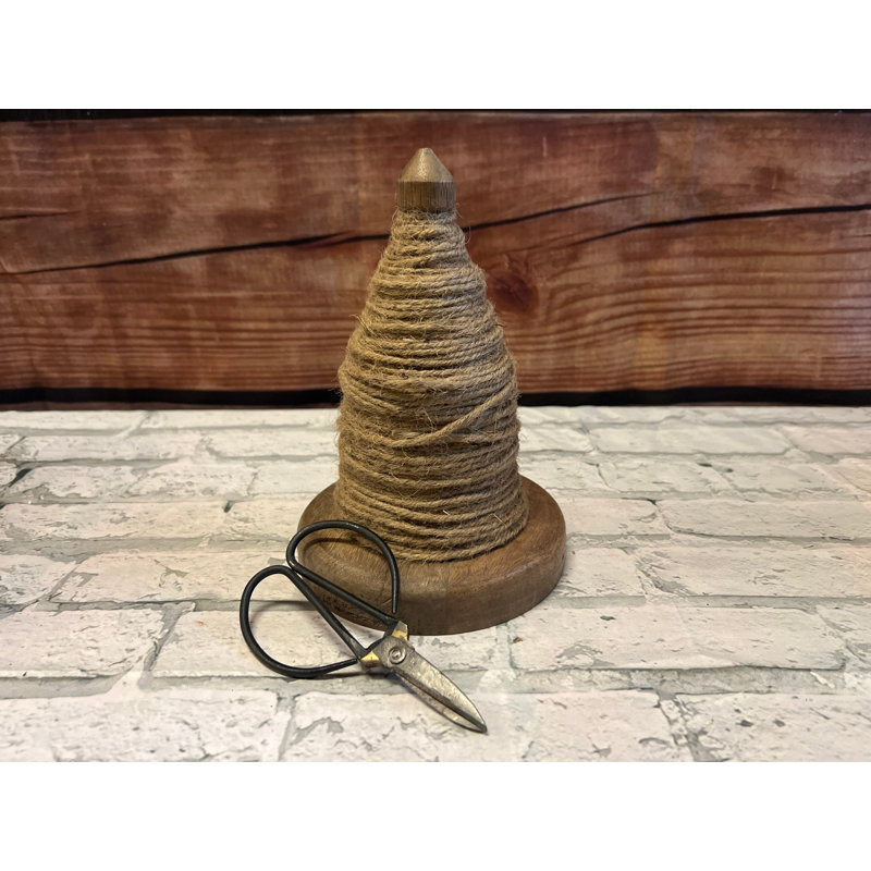 Spindle Twine Holder with Scissors