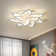 10-Light 85cm Semi Flush Mount