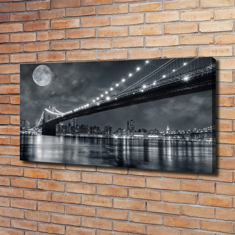 Brooklyn Bridge - Wrapped Canvas Print
