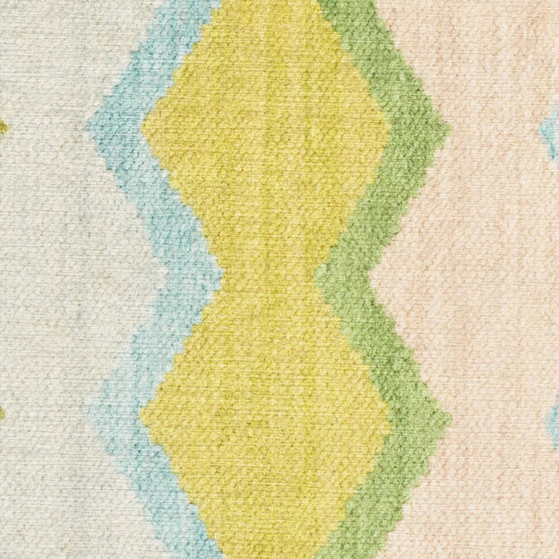 Safety Net Green Machine Washable Rug, Rectangle 4' x 6'
