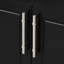 Meuble-lavabo 36 po avec lavabo, armoire de salle de bain multifonctionnelle avec portes et tiroirs, cadre en panneau de fibres à densité moyenne et panneau de fibres à densité moyenne, noir