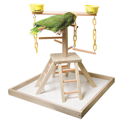 Pyramide de jeux en bois acrobird