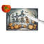 Calacas Skeletons Spooky Halloween Glass Cutting Board Large