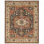 Carrington Wool Oriental Area Rug in Red-2067526313